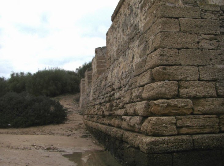 Batería de Aspiroz (ruins), Spain